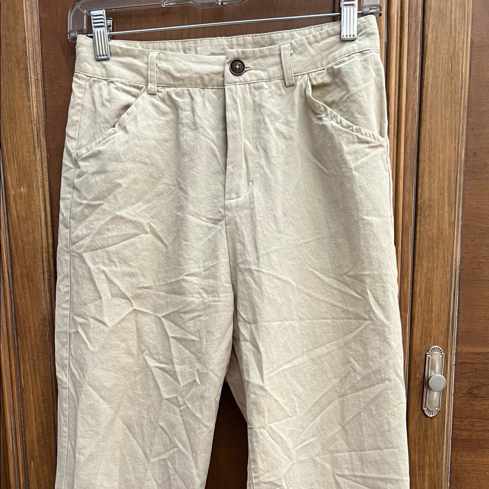 Beige Pants